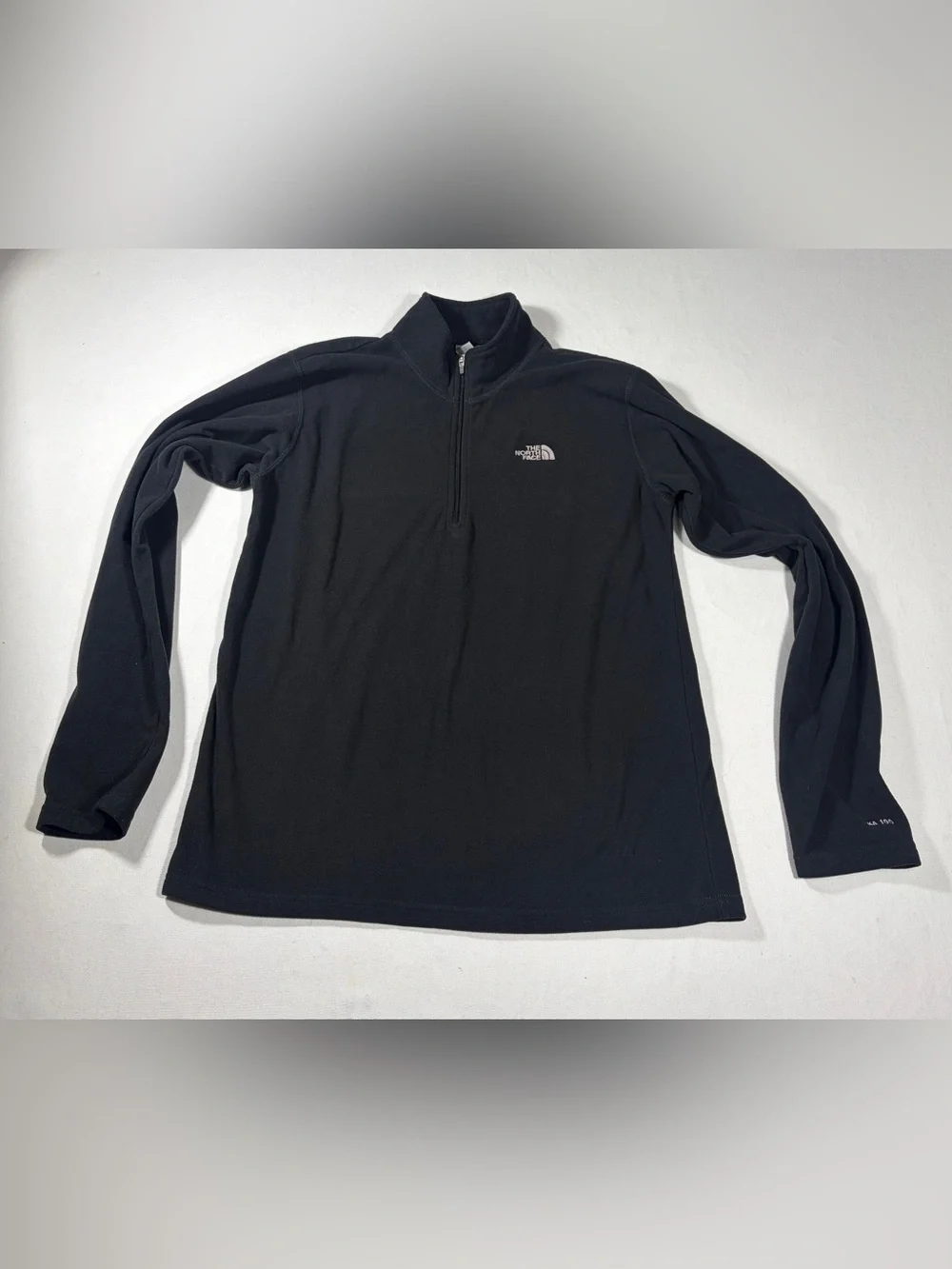 The North Face Boy’s Black Half-Zip Fleece Pullover